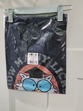 torrid Navy Graphic Short Sleeve Tee with Blue Owl Detail